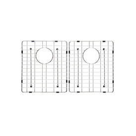 Meir Lavello Protection Grid for MKSP-D760440 (2pcs) - Polished Chrome-blue-leaf-bathware