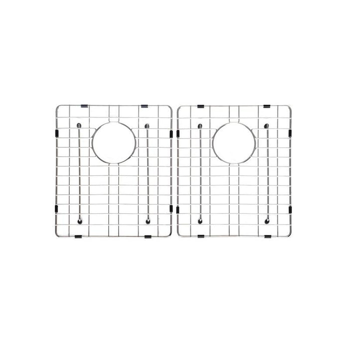 Meir Lavello Protection Grid for MKSP-D760440 (2pcs) - Polished Chrome-blue-leaf-bathware