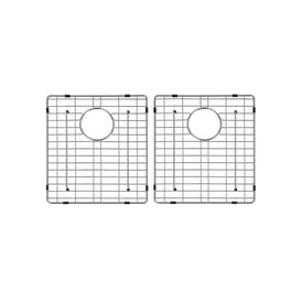 Meir Lavello Protection Grid for MKSP-D860440 (2pcs) - Polished Chrome-blue-leaf-bathware