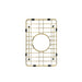 Meir Lavello Protection Grid for MKSP-S322222 - PVD Brushed Bronze Gold-blue-leaf-bathware