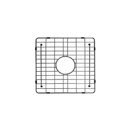 Meir Lavello Protection Grid for MKSP-S840440D - Gunmetal Black-blue-leaf-bathware