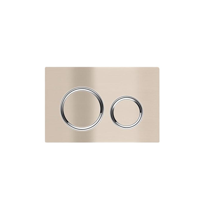 Meir Meir Sigma 21 Dual Flush Plates to suit Geberit - Champagne-blue-leaf-bathware