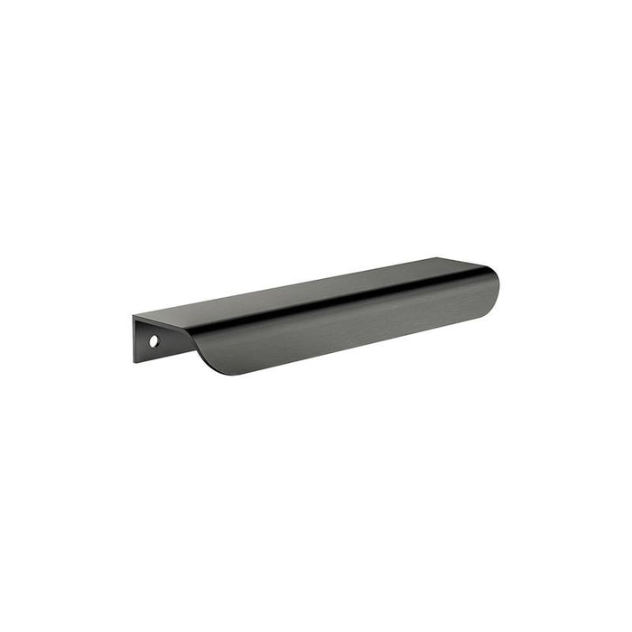 Meir Öppen Edge-Pull 150mm Cabinet Handle (Brushed) - Shadow Gunmetal-blue-leaf-bathware