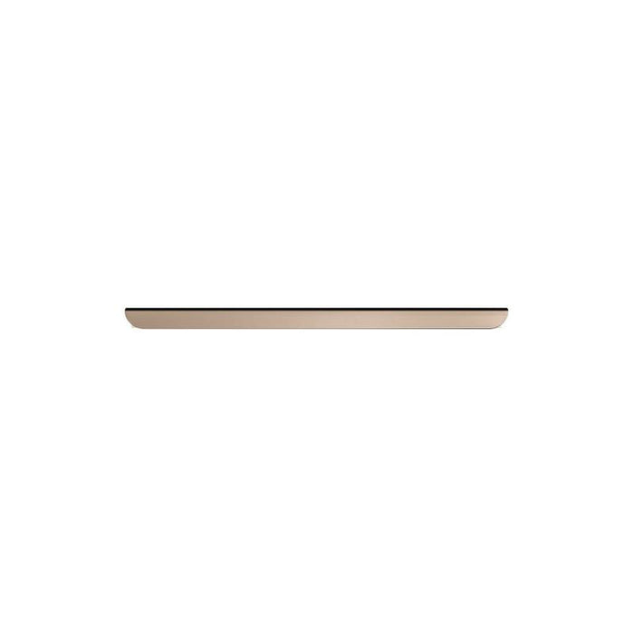 Meir Öppen Edge-Pull 300mm Cabinet Handle (Brushed) - Lustre Bronze-blue-leaf-bathware