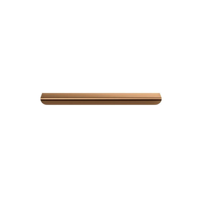 Meir Öppen Edge-Pull 300mm Cabinet Handle (Brushed) - Lustre Bronze-blue-leaf-bathware