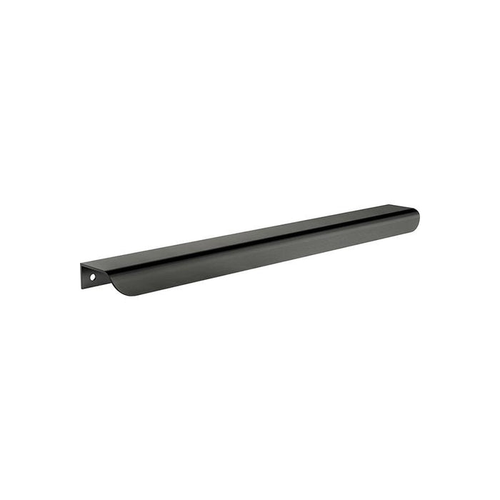 Meir Öppen Edge-Pull 300mm Cabinet Handle (Brushed) - Shadow Gunmetal-blue-leaf-bathware