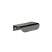 Meir Öppen Edge-Pull 75mm Cabinet Handle (Brushed) - Shadow Gunmetal-blue-leaf-bathware