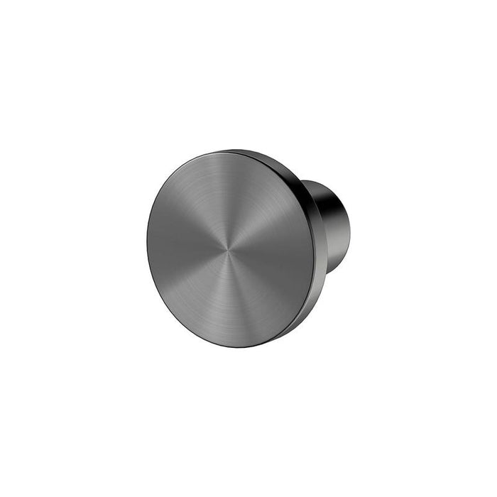 Meir Öppen Knob Cabinet Handle (Brushed) - Shadow Gunmetal-blue-leaf-bathware