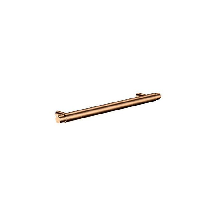 Meir Öppen Round Pull 200mm Cabinet Handle (Brushed) - Lustre Bronze-blue-leaf-bathware