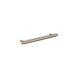 Meir Öppen Round Pull 200mm Cabinet Handle (Brushed) - PVD Champagne-blue-leaf-bathware
