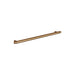 Meir Öppen Round Pull 328mm Cabinet Handle (Linear Knurled) - Lustre Bronze-blue-leaf-bathware