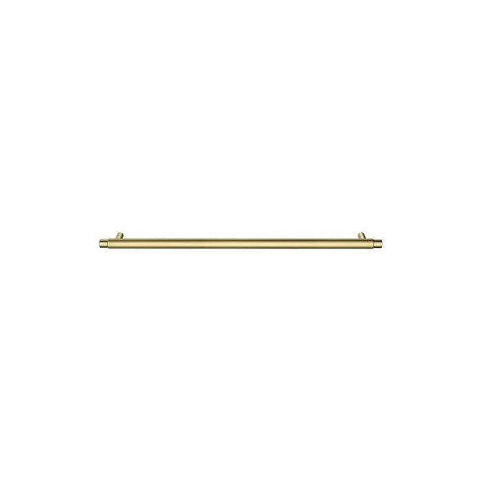 Meir Öppen Round Pull 328mm Cabinet Handle (Linear Knurled) - PVD Tiger Bronze-blue-leaf-bathware