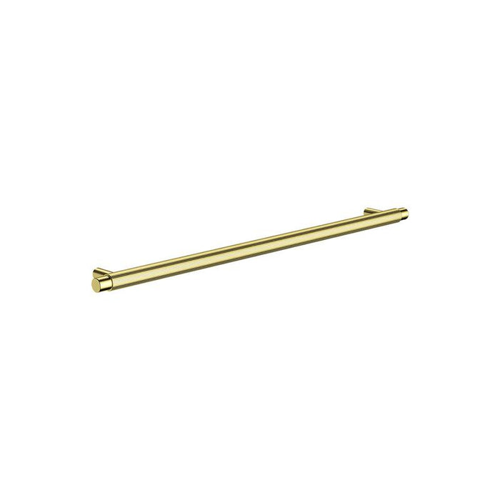 Meir Öppen Round Pull 328mm Cabinet Handle (Linear Knurled) - PVD Tiger Bronze-blue-leaf-bathware