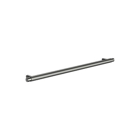 Meir Öppen Round Pull 328mm Cabinet Handle (Linear Knurled) - Shadow Gunmetal-blue-leaf-bathware