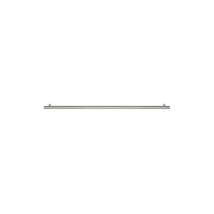 Meir Öppen Round Pull 520mm Cabinet Handle (Linear Knurled) - PVD Brushed Nickel-blue-leaf-bathware