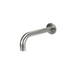 Meir Outdoor Round Curved Spout - 316 stainless steel-MS12N-SS316-blue-leaf-bathware