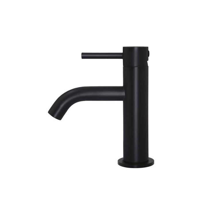 Meir Piccola Basin Mixer Tap - Matte Black-blue-leaf-bathware