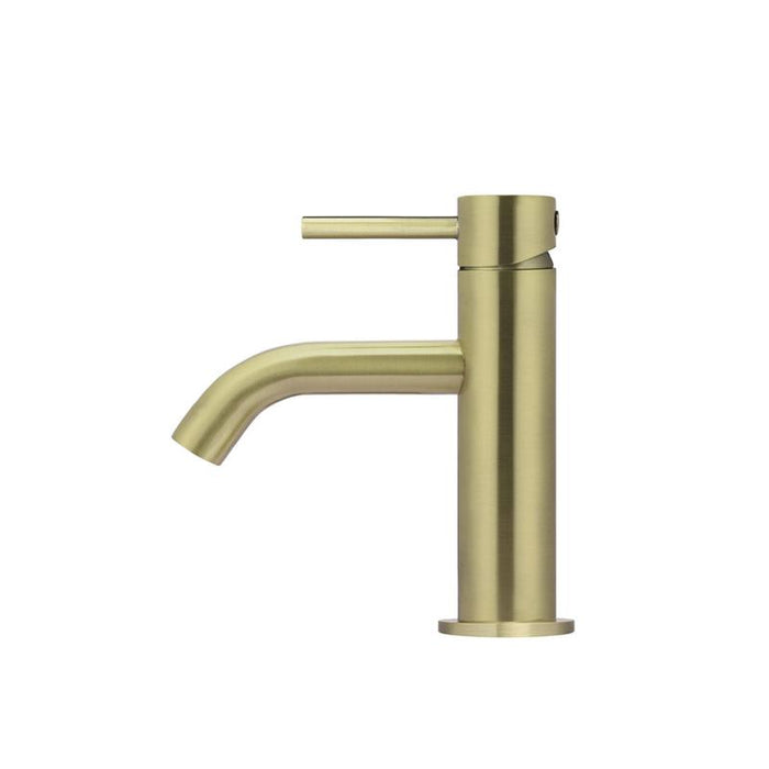 Meir Piccola Basin Mixer Tap - PVD Tiger Bronze-blue-leaf-bathware