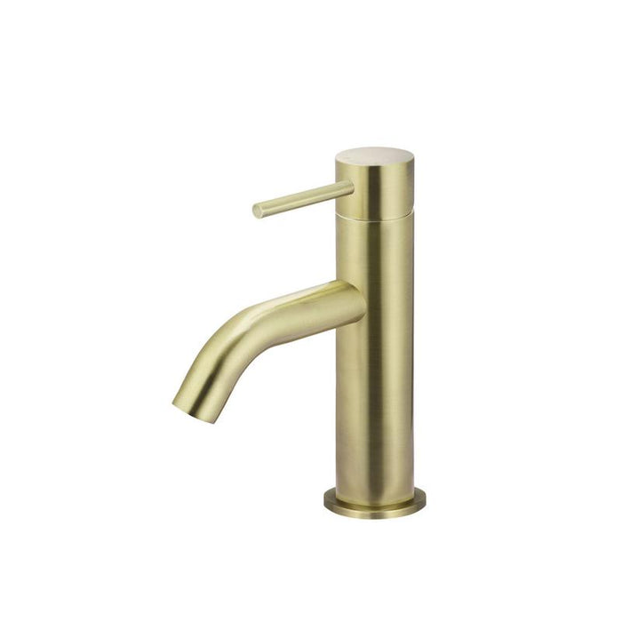 Meir Piccola Basin Mixer Tap - PVD Tiger Bronze-blue-leaf-bathware