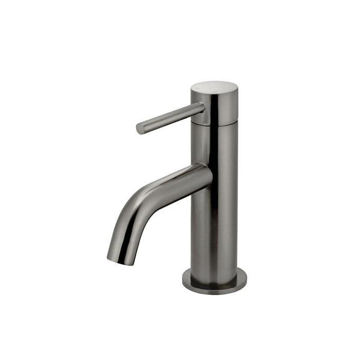 Meir Piccola Basin Mixer Tap - Shadow Gunmetal-blue-leaf-bathware