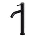 Meir Piccola Tall Basin Mixer Tap with 130mm Spout - Matte Black-blue-leaf-bathware