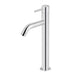 Meir Piccola Tall Basin Mixer Tap with 130mm Spout - Polished Chrome-blue-leaf-bathware