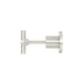 Meir Round Cross Handle Jumper Valve Wall Top Assemblies - PVD Brushed Nickel-blue-leaf-bathware