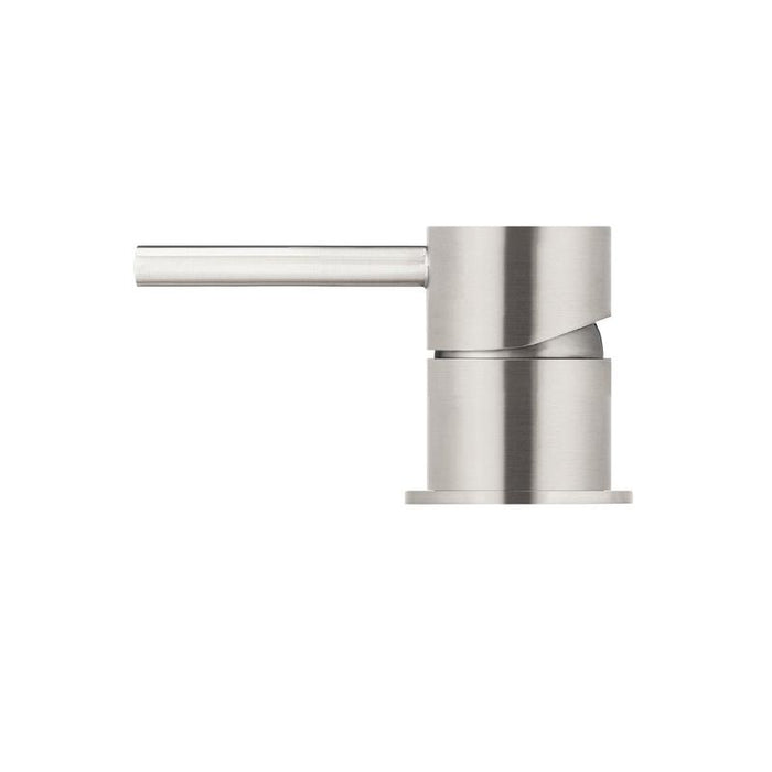 Meir Round Deck Mounted Mixer - PVD Brushed Nickel-blue-leaf-bathware