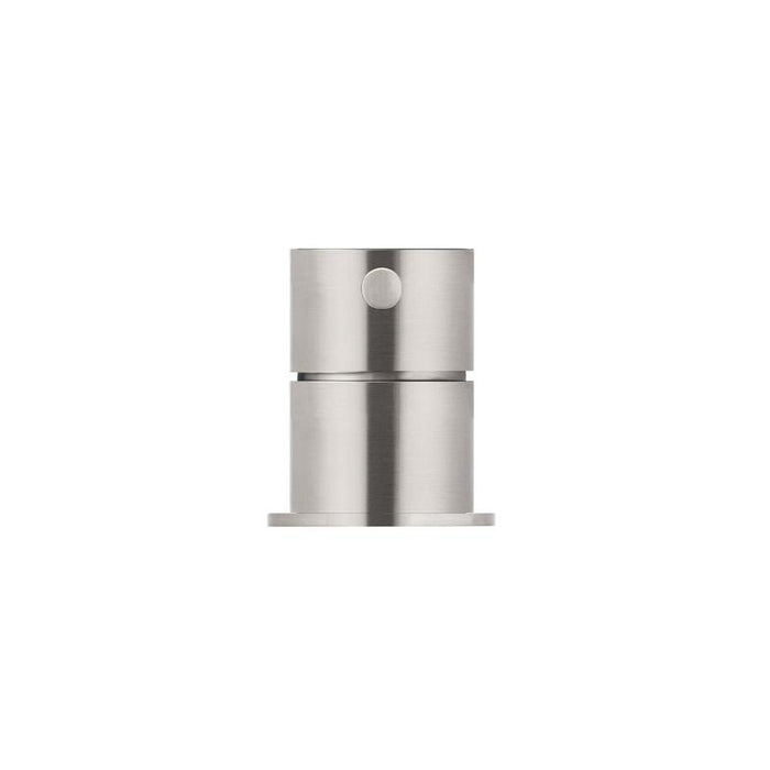 Meir Round Deck Mounted Mixer - PVD Brushed Nickel-blue-leaf-bathware