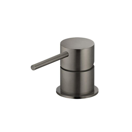 Meir Round Deck Mounted Mixer - Shadow Gunmetal-blue-leaf-bathware