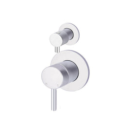 Meir Round Diverter Mixer Trim Kit (In-wall Body Not Included) - Polished Chrome-blue-leaf-bathware