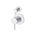Meir Round Diverter Mixer Trim Kit (In-wall Body Not Included) - Polished Chrome-blue-leaf-bathware