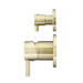 Meir Round Diverter Mixer Trim Kit Only - Tiger Bronze-MW07TS-FIN-PVDBB-blue-leaf-bathware