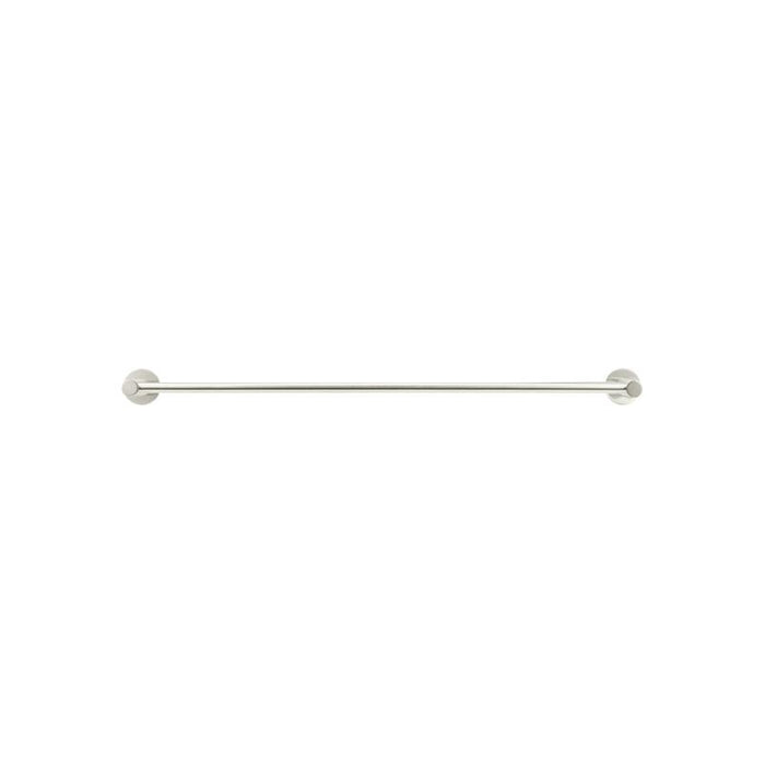 Meir Round Double Towel Rail 600mm - PVD Brushed Nickel-blue-leaf-bathware