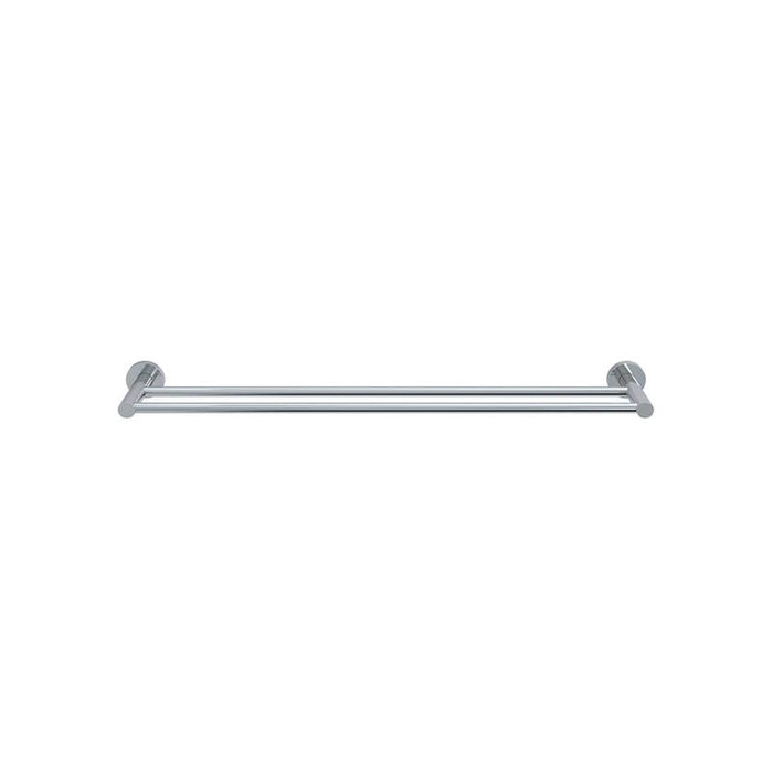 Meir Round Double Towel Rail 600mm - Polished Chrome-blue-leaf-bathware