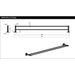Meir Round Double Towel Rail 900mm - Lustre Bronze-blue-leaf-bathware