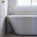 Meir Round Freestanding Bath Filler - Tiger Bronze-blue-leaf-bathware