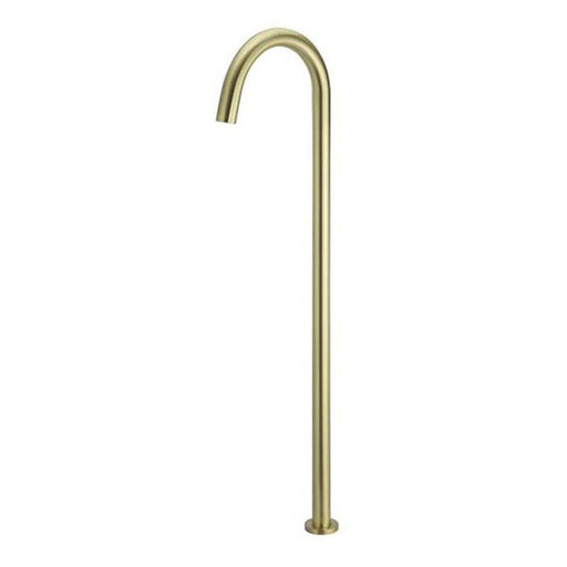 Meir Round Freestanding Bath Filler - Tiger Bronze-blue-leaf-bathware