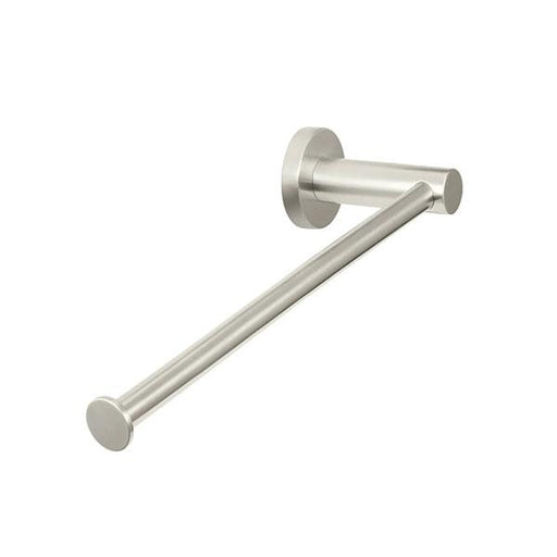 Meir Round Guest Towel Rail Brushed Nickel-MR05-R-PVDBN-blue-leaf-bathware