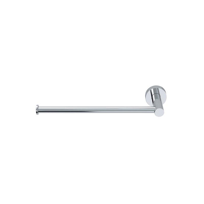 Meir Round Guest Towel Rail - Polished Chrome-blue-leaf-bathware