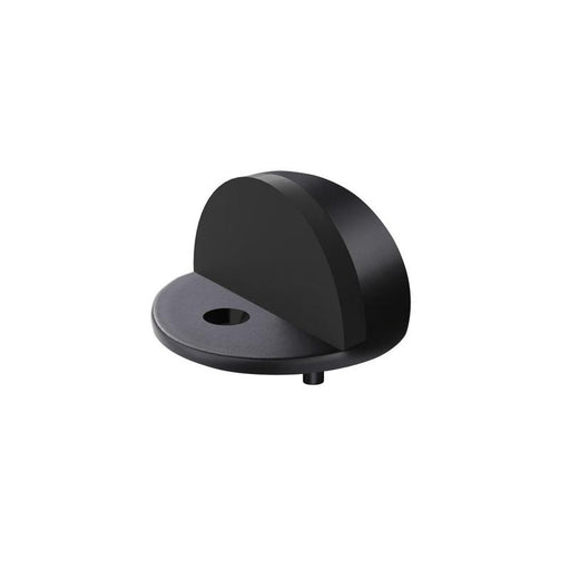 Meir Round Half Moon Door Stop - Matte Black-blue-leaf-bathware