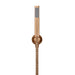 Meir Round Hand Shower On Fixed Bracket - Lustre Bronze-MZ08-R-PVDBZ-blue-leaf-bathware