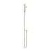 Meir Round Hand Shower on Rail Column - PVD Brushed Nickel-blue-leaf-bathware