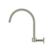 Meir Round High-Rise Swivel Wall Spout - PVD Brushed Nickel-blue-leaf-bathware