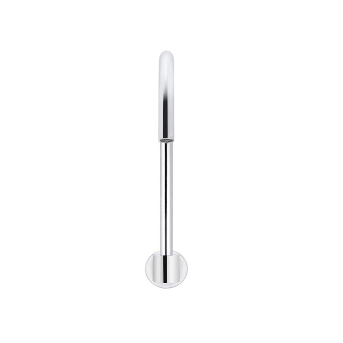 Meir Round High-Rise Swivel Wall Spout - Polished Chrome-blue-leaf-bathware