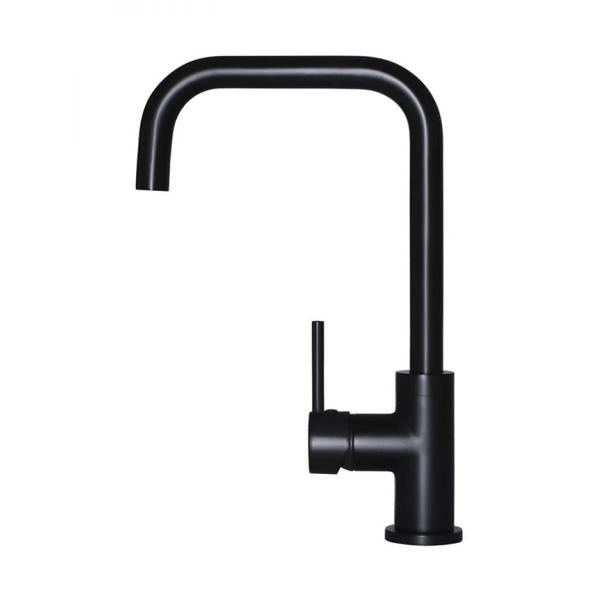 Meir Round Kitchen Mixer - Matte Black-MK02-blue-leaf-bathware