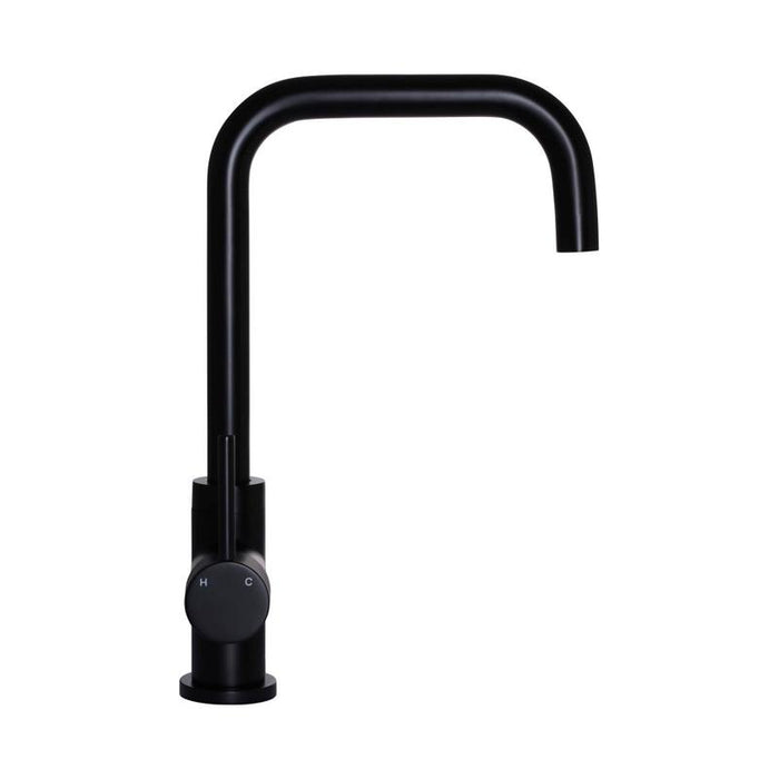 Meir Round Kitchen Mixer Tap - Matte Black-blue-leaf-bathware