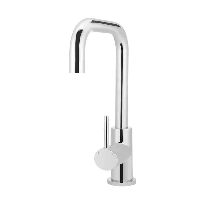 Meir Round Kitchen Mixer Tap - Polished Chrome-blue-leaf-bathware