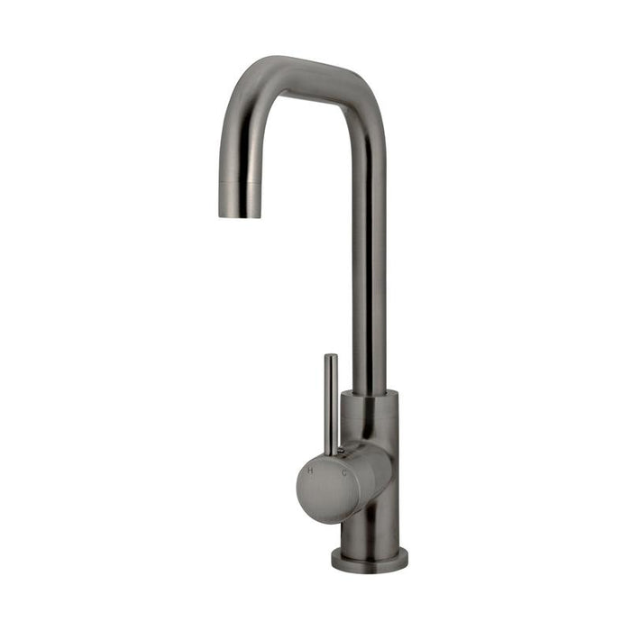 Meir Round Kitchen Mixer Tap - Shadow Gunmetal-blue-leaf-bathware