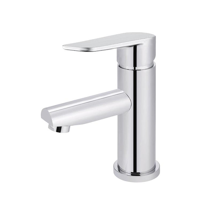 Meir Round Paddle Basin Mixer - Polished Chrome-blue-leaf-bathware